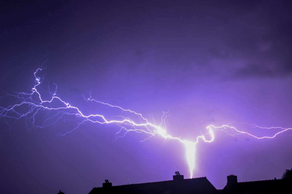Onweer op buienlijn