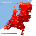 Nu toch 40+: Gilze-Rijen meet 40,4 graden